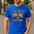 Fall In Love With Learning Teacher Student Autumn Pumpkin Men's Casual T-Shirt Royal Blue Fall In Love With Learning Teacher Student Autumn Pumpkin Men's Casual T-Shirt Royal Blue