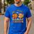 Fall In Love With Reading Book Autumn Pumpkins And Teachers Men's Casual T-Shirt Royal Blue Fall In Love With Reading Book Autumn Pumpkins And Teachers Men's Casual T-Shirt Royal Blue