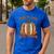 Fall In Love With Reading Pumpkin Autumn Librarians Teacher Men's Casual T-Shirt Royal Blue