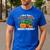Are You Fall O Ween Directions Halloween Teacher Retro Men's Casual T-Shirt Royal Blue