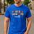 Fall Teacher Fall In Love With Math Math Thanksgiving Men's Casual T-Shirt Royal Blue