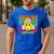 Field Trip Squad Groovy Field Day Smile Face Teacher Tie Dye Men's Casual T-Shirt Royal Blue Field Trip Squad Groovy Field Day Smile Face Teacher Tie Dye Men's Casual T-Shirt Royal Blue