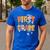 First Grade Dream Retro Team Fall Halloween Spooky Teachers Men's Casual T-Shirt Royal Blue First Grade Dream Retro Team Fall Halloween Spooky Teachers Men's Casual T-Shirt Royal Blue