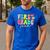 First Grade Team Teacher Back To School 1st Grade Squad Kids Men's Casual T-Shirt Royal Blue