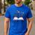 Floral Book a New Chapter Begins Retired Retirement Teacher Men's Casual T-Shirt Royal Blue