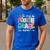 In My Fourth Grade Era 4th Grade Girl Teacher Back To School Men's Casual T-Shirt Royal Blue