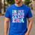 In My Fourth Grade Era Girl Back To School 4th Grade Teacher Men's Casual T-Shirt Royal Blue