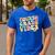 Fourth Grade Vibes Hello Team 4th Grade Teacher Kids Retro Men's Casual T-Shirt Royal Blue Fourth Grade Vibes Hello Team 4th Grade Teacher Kids Retro Men's Casual T-Shirt Royal Blue