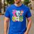 Fri-Yay Happy Friday Weekend Teacher Back To School Men's Casual T-Shirt Royal Blue Fri-Yay Happy Friday Weekend Teacher Back To School Men's Casual T-Shirt Royal Blue