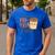 Friyay Teacher Coffee Friday School Cute Fri Yay Men's Casual T-Shirt Royal Blue
