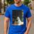 Ghost Library Halloween Book Reading Books Lover Teacher Men's Casual T-Shirt Royal Blue Ghost Library Halloween Book Reading Books Lover Teacher Men's Casual T-Shirt Royal Blue