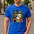 Ghost Library Reading Books Halloween Librarian Teacher Men's Casual T-Shirt Royal Blue Ghost Library Reading Books Halloween Librarian Teacher Men's Casual T-Shirt Royal Blue