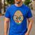 The Good Egg Teacher Halloween Costume Food Group Cute Men's Casual T-Shirt Royal Blue