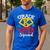 Grade K Super Squad Superhero Kindergarten Teacher Team Men's Casual T-Shirt Royal Blue Grade K Super Squad Superhero Kindergarten Teacher Team Men's Casual T-Shirt Royal Blue