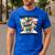 Groovy ABA RBT Therapist In My Behavior Analyst Era Teacher Men's Casual T-Shirt Royal Blue
