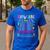 Groovy Day Care Some Days I Rock It Day Care Teacher Life Men's Casual T-Shirt Royal Blue