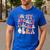 Groovy In My Spooky Teacher Era Halloween Party Boo Men's Casual T-Shirt Royal Blue
