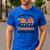 Groovy I Teach The Cutest Pumpkins In The Patch For Teacher Men's Casual T-Shirt Royal Blue