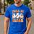 Groovy Teacher Halloween Trick Or Teach Ghost Men Women Kids Men's Casual T-Shirt Royal Blue