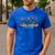 Groovy Tiny Human Tamer Floral Kindergarten Teacher Men's Casual T-Shirt Royal Blue