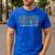 Gross Motor Promoter Adapted PE Specialist PE Teacher Art Men's Casual T-Shirt Royal Blue