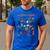 Halloween Alphabet ABCs Learning Kindergarten Teacher Men's Casual T-Shirt Royal Blue Halloween Alphabet ABCs Learning Kindergarten Teacher Men's Casual T-Shirt Royal Blue