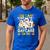 Halloween You Can't Scare Me I'm a Daycare Teacher Ghost Men's Casual T-Shirt Royal Blue Halloween You Can't Scare Me I'm a Daycare Teacher Ghost Men's Casual T-Shirt Royal Blue
