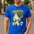 Halloween Costume Haunted By 67 Ghost Math Teacher Professor Men's Casual T-Shirt Royal Blue Halloween Costume Haunted By 67 Ghost Math Teacher Professor Men's Casual T-Shirt Royal Blue