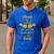Halloween Cutest Pumpkins First Grade Teacher Men's Casual T-Shirt Royal Blue