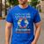Halloween Lets Eat Kids English Teacher Costume Women Men's Casual T-Shirt Royal Blue