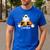 Halloween PE Teacher Ghosts Pumpkins Sports Lover Men's Casual T-Shirt Royal Blue Halloween PE Teacher Ghosts Pumpkins Sports Lover Men's Casual T-Shirt Royal Blue