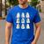 Halloween Science Teacher Student Ghost Laboratory Men Women Men's Casual T-Shirt Royal Blue Halloween Science Teacher Student Ghost Laboratory Men Women Men's Casual T-Shirt Royal Blue