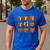 Halloween Teacher Fall Book Pumpkin Retro Reading Men's Casual T-Shirt Royal Blue Halloween Teacher Fall Book Pumpkin Retro Reading Men's Casual T-Shirt Royal Blue