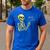 Halloween Teacher Six Seven 6 7 Skeleton Spooky Costume Men's Casual T-Shirt Royal Blue Halloween Teacher Six Seven 6 7 Skeleton Spooky Costume Men's Casual T-Shirt Royal Blue