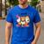 Halloween Teacher Smell a Tiny Human Ghost Spooky Season Men's Casual T-Shirt Royal Blue Halloween Teacher Smell a Tiny Human Ghost Spooky Season Men's Casual T-Shirt Royal Blue