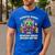 Halloween Teacher Zombie Reading Is Good For Brains Men's Casual T-Shirt Royal Blue Halloween Teacher Zombie Reading Is Good For Brains Men's Casual T-Shirt Royal Blue