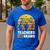 Halloween Teachers Science Math Teachers Love Brains Men's Casual T-Shirt Royal Blue Halloween Teachers Science Math Teachers Love Brains Men's Casual T-Shirt Royal Blue