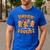Hangin With My Cookies Gingerbread Men Women Xmas Teacher Men's Casual T-Shirt Royal Blue