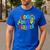 Happy 100th Day Of School 100 Days Brighter Girls Teacher Men's Casual T-Shirt Royal Blue Happy 100th Day Of School 100 Days Brighter Girls Teacher Men's Casual T-Shirt Royal Blue