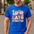 Happy 100th Day Of School 100 Days Brighter Teachers Kids Men's Casual T-Shirt Royal Blue