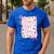 Happy Dot Day Bow Coquette For Teacher Girls Men's Casual T-Shirt Royal Blue Happy Dot Day Bow Coquette For Teacher Girls Men's Casual T-Shirt Royal Blue