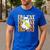 Happy Fri-Yay Friday Lovers Groovy Teacher Life Halloween Men's Casual T-Shirt Royal Blue Happy Fri-Yay Friday Lovers Groovy Teacher Life Halloween Men's Casual T-Shirt Royal Blue