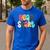 Head Start Team Homeschool Teacher Headstart Back To School Men's Casual T-Shirt Royal Blue Head Start Team Homeschool Teacher Headstart Back To School Men's Casual T-Shirt Royal Blue
