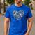 Heart Shape Art Teacher And Painting Sketching Artist Men's Casual T-Shirt Royal Blue Heart Shape Art Teacher And Painting Sketching Artist Men's Casual T-Shirt Royal Blue