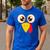 Hilarious Turkey Halloween Thanksgiving Teacher Nurse Men's Casual T-Shirt Royal Blue Hilarious Turkey Halloween Thanksgiving Teacher Nurse Men's Casual T-Shirt Royal Blue
