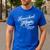Homeschool Life Homeschool Mom Homeschool Dad Teacher Kids Men's Casual T-Shirt Royal Blue