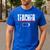 Humor Teacher Empty Battery Power Men Women Men's Casual T-Shirt Royal Blue Humor Teacher Empty Battery Power Men Women Men's Casual T-Shirt Royal Blue