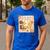 Humpty Dumpty Had A Great Fall Teacher Thanksgiving Autumn Men's Casual T-Shirt Royal Blue