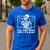 I'Ll Just Wait Until It's Quiet Teacher Men Women Men's Casual T-Shirt Royal Blue