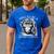 Well I'Ll Be a Monkey's Uncle Teacher And Student Men's Casual T-Shirt Royal Blue Well I'Ll Be a Monkey's Uncle Teacher And Student Men's Casual T-Shirt Royal Blue